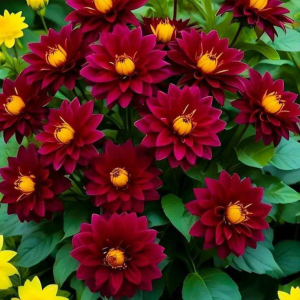 Георгин Вуцапо купить по цене от 327р. в интернет-магазине «Посадика» с доставкой почтой в в Можайске и по всей России – [изображение №1].